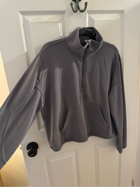 lululemon athletica Women's Half-Zip Pullover - Charcoal Gray
